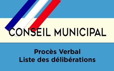 Conseil municipal du 9 avril 2026