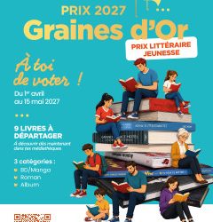 Médiathèque – Votez lors du Prix littéraire Graines d’Or 2027